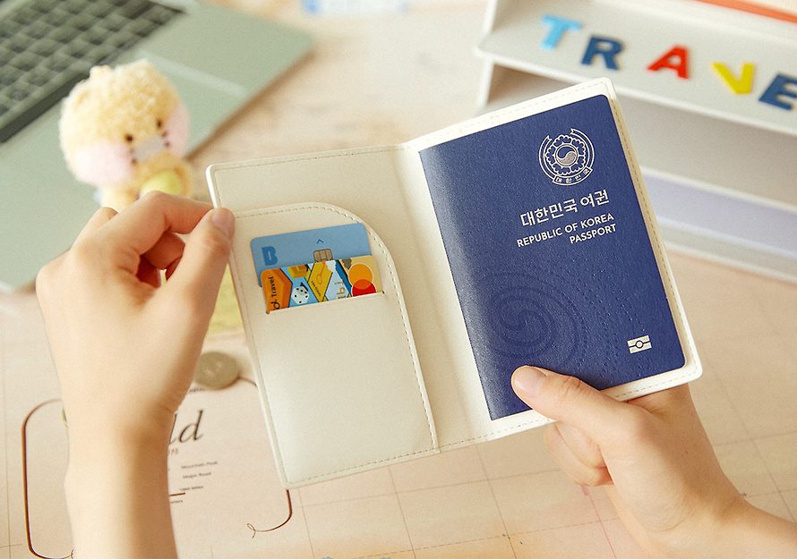 [KAKAO FRIENDS] Passport case Apeach Ryan Choonsik OFFICIAL MD