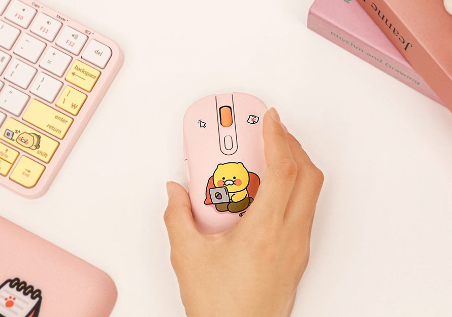 [KAKAO FRIENDS] Noiseless wireless mouse Choonsik OFFICIAL MD