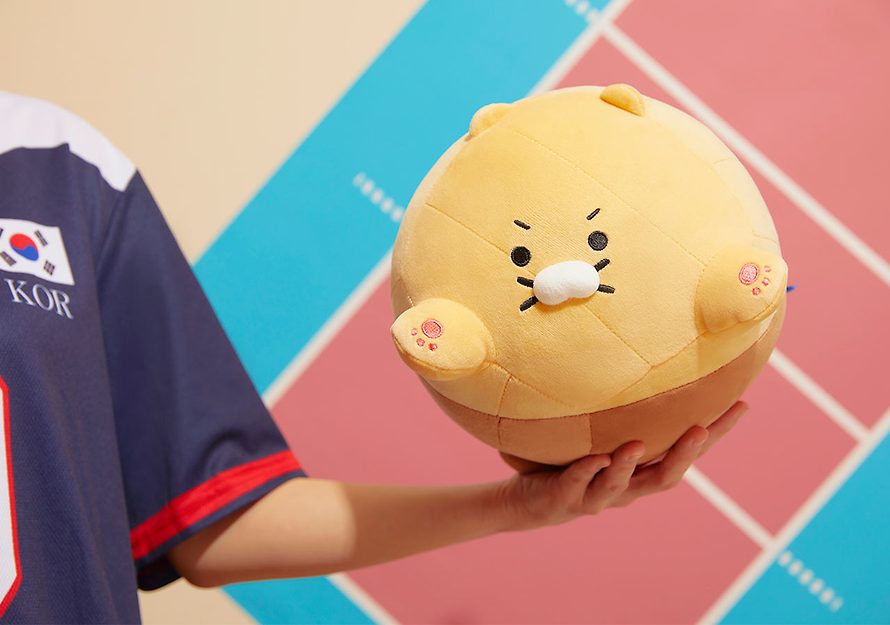 [KAKAO FRIENDS] Kim yeon koung Volleyball doll Choonsik OFFICIAL MD