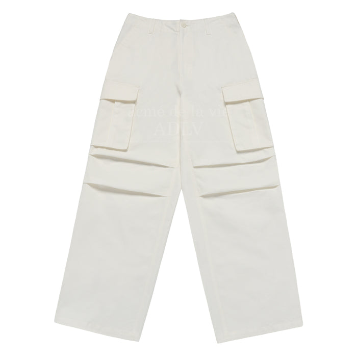 [SEVENTEEN] SEMI WIDE PARACHUTE CARGO POCKET PANTS OFFICIAL MD