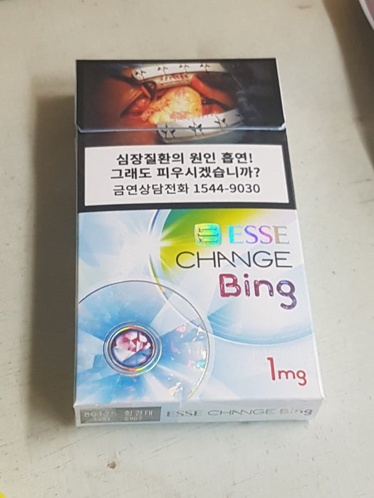 [KT&G] - ESSE CHANGE BING 1mg 에쎄 체인지 빙 1mg