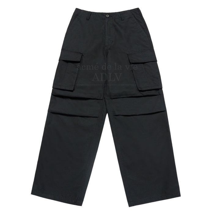 [SEVENTEEN] SEMI WIDE PARACHUTE CARGO POCKET PANTS OFFICIAL MD