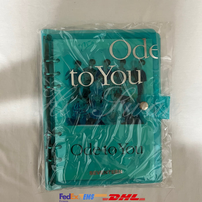 [SEVENTEEN] SEVENTEEN WORLD TOUR ODE TO YOU - TRADING CARD BINDER OFFICIAL MD