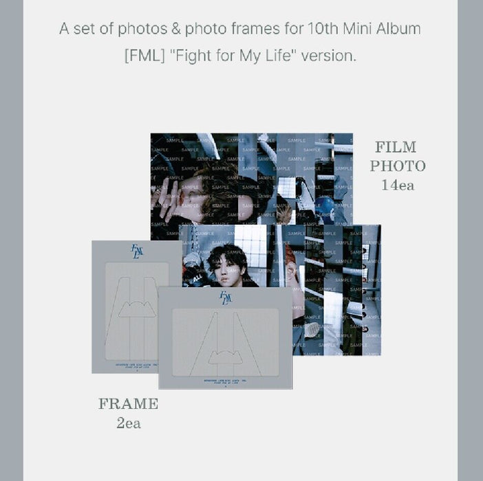 [SEVENTEEN] 10th Mini Album FML - FILM PHOTO & FRAME SET OFFICIAL MD