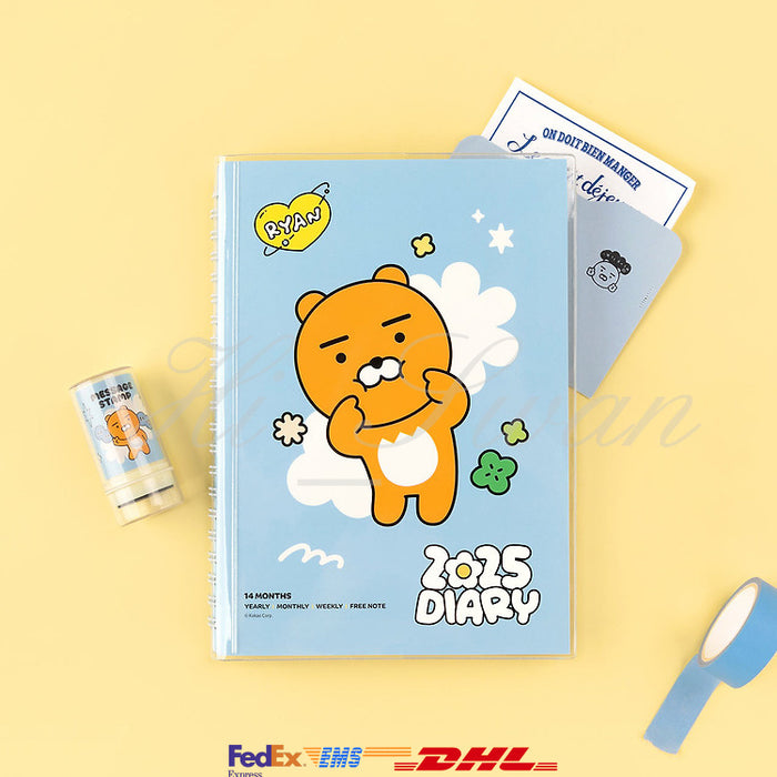 [KAKAO FRIENDS] Say Cheese 2025 Diary Ryan OFFICIAL MD