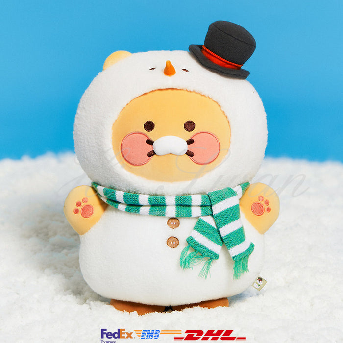 [KAKAO FRIENDS] Snowman doll Chunsik OFFICIAL MD