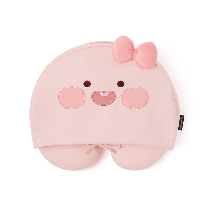 [KAKAO FRIENDS] Hood neck pillow Little Apeach Choonsik Little Ryan OFFICIAL MD