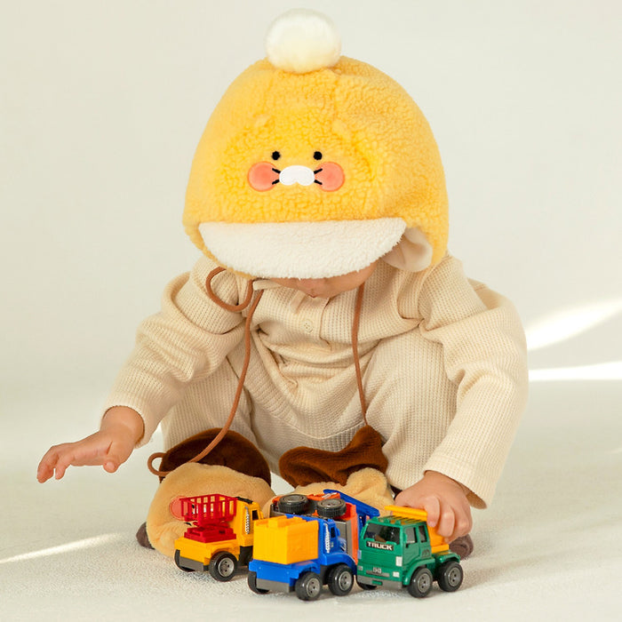 [KAKAO FRIENDS] choonsik's children's winter hat & gloves