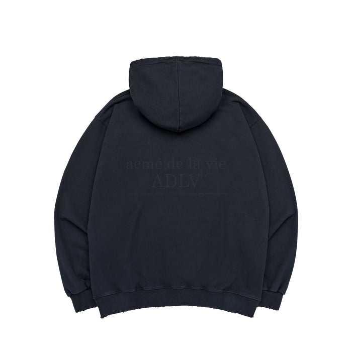 [SEVENTEEN] ADLV X JEONGHAN CYL4AS CREATURE DESTROYED HOODIE CHARCOAL