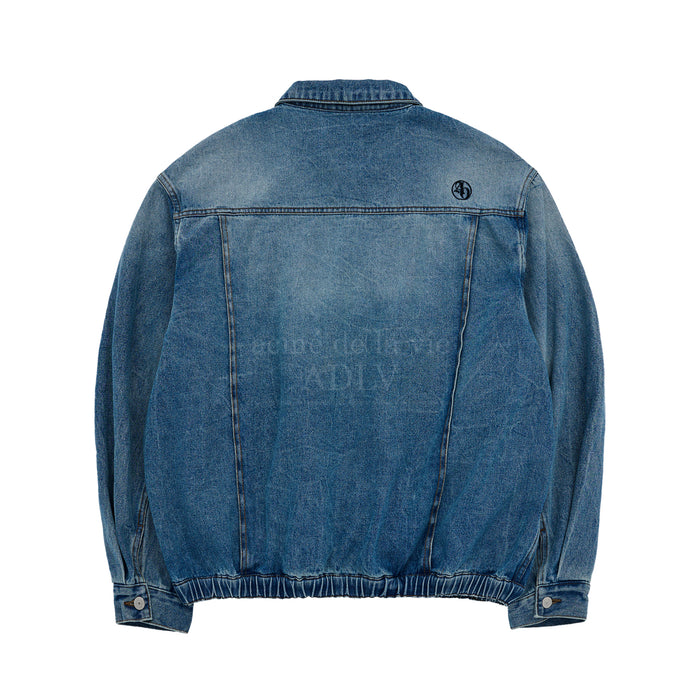 [SEVENTEEN] ADLV X JEONGHAN NEW SYMBOL LOGO BLOUSON SET UP DENIM JACKET BLUE