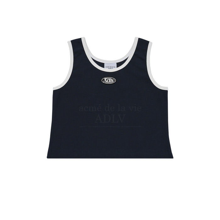 [BLACKPINK] ADLV CIRCLE WAPPEN CROP TANK TOP OFFICIAL MD