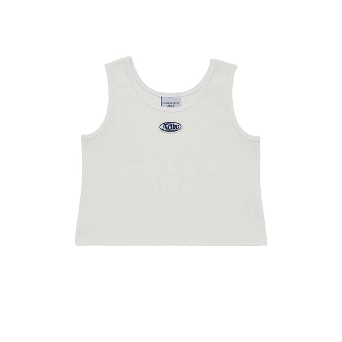 [BLACKPINK] ADLV CIRCLE WAPPEN CROP TANK TOP OFFICIAL MD