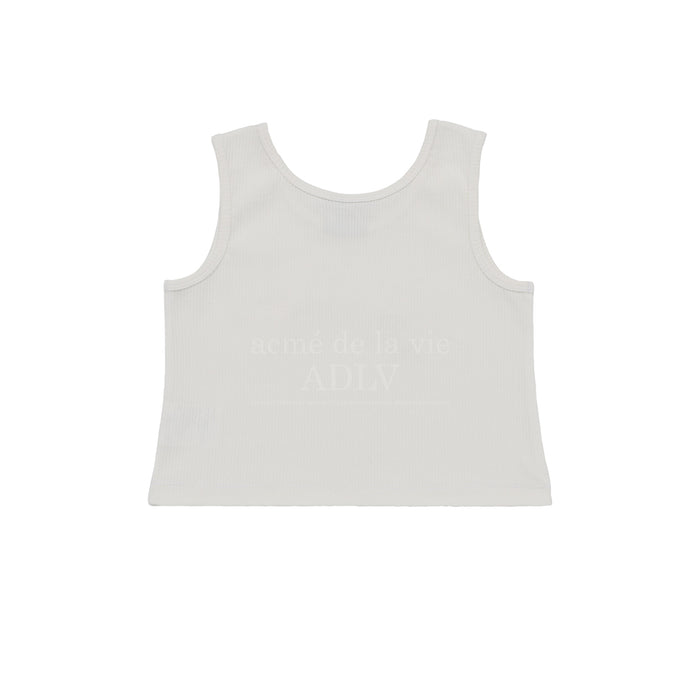 [BLACKPINK] ADLV TWINKLE SCRIPT LOGO CROP TANK TOP OFFICIAL MD