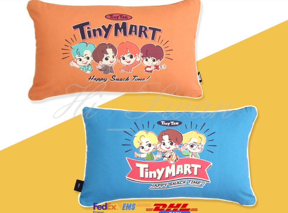[BTS] - TinyTAN TinyMART CUSHION SNACK TIME Official MD