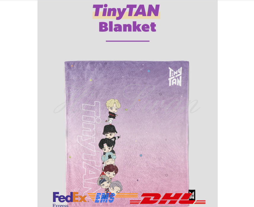 [BTS] - TIYP TinyTAN Piggy Back Blanket OFFICIAL MD