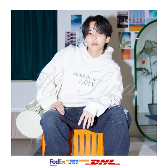 [SEVENTEEN] JEONGHAN CIRCLE SYMBOL RIVET HOODIE OFFICIAL MD