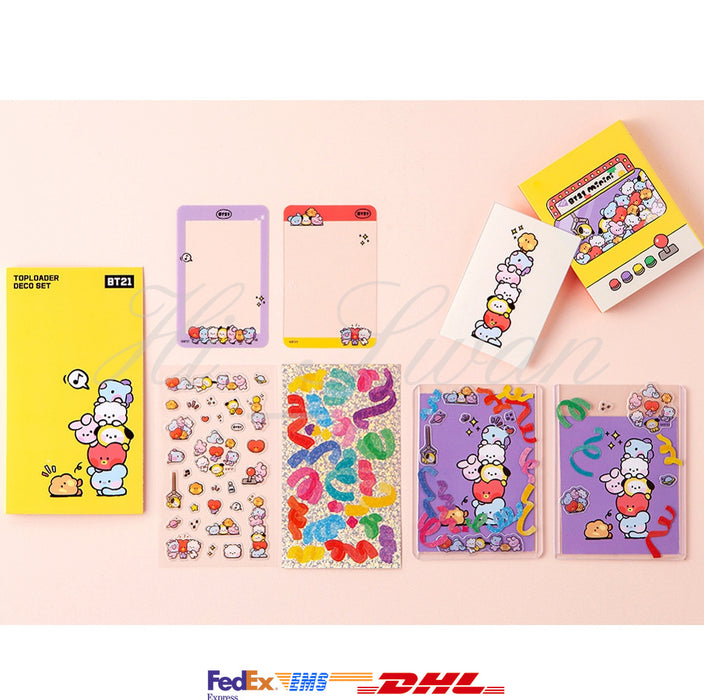 [BT21] Top Loader Deco Set OFFICIAL MD