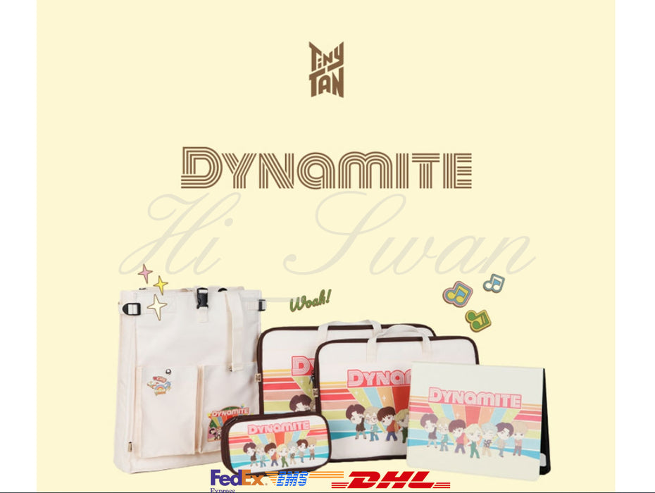 [BTS] - BTS Tinytan Dynamite Multi Pouch Multi-Purpose Travel Cosmetic Pouch