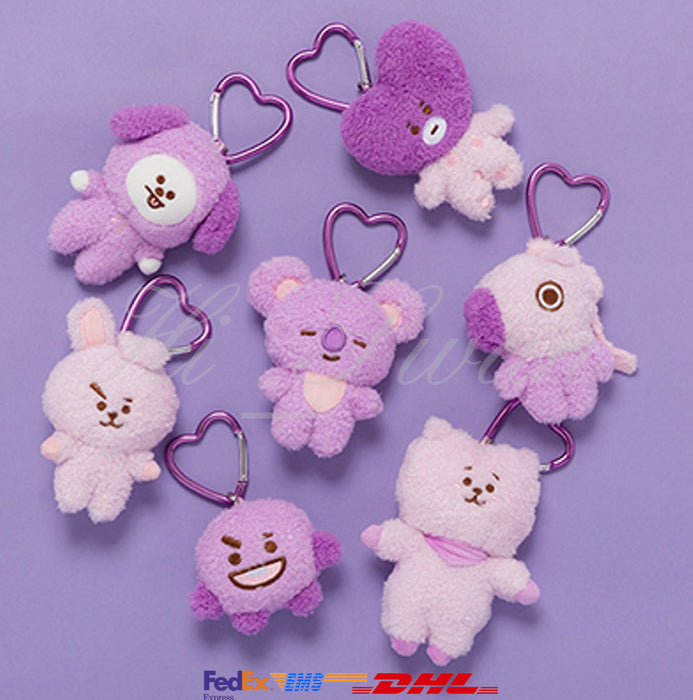 [BT21] PURPLE EDITION BAG CHARM OFFICIAL MD