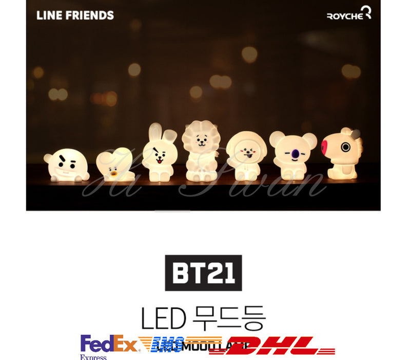 [BT21] - Line Friends BT21 Character Mood Light Smart Lamp