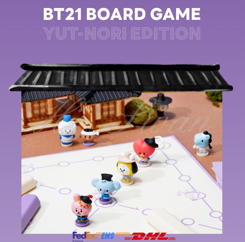 BT21] - BT21 BOARD GAME YUT-NORI EDITION OFFICIAL MD – HISWAN