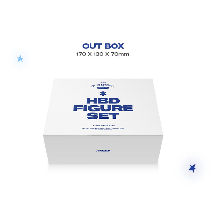 [ATEEZ] OUR STORY HBD FIGURE SET - SEONG HWA OFFICIAL MD
