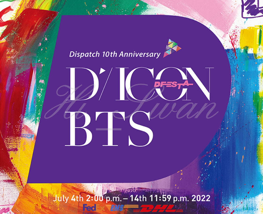 BTS] - DICON D'FESTA BTS Dispatch10th Anniversary OFFICIAL MD – HISWAN