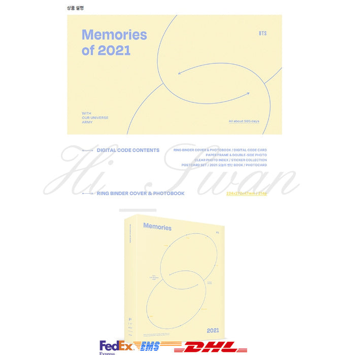 BTS] - Memories of 2021 DIGITAL CODE Official MD – HISWAN