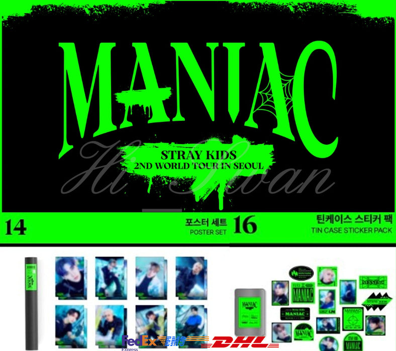 [STRAY KIDS] - Stray Kids 2nd World Tour MANIAC in Seoul + BENEFIT OFFICIAL MD