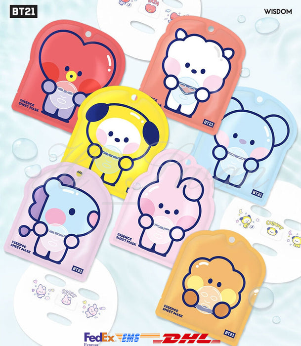 [BT21] Minini ESSENCE SHEET MASK OFFICIAL MD