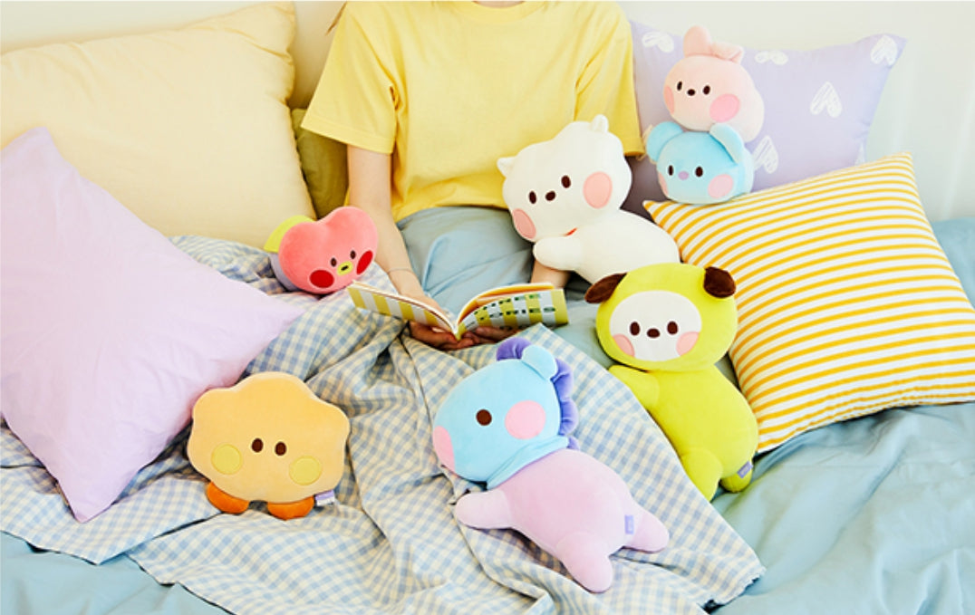 [BT21] - Line Friends BT21 Minini Lying Cushion OFFICIAL MD