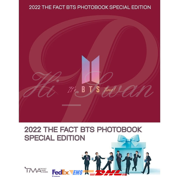 BTS] 2022 THE FACT BTS PHOTOBOOK SPECIAL EDITION OFFICIAL MD – HISWAN