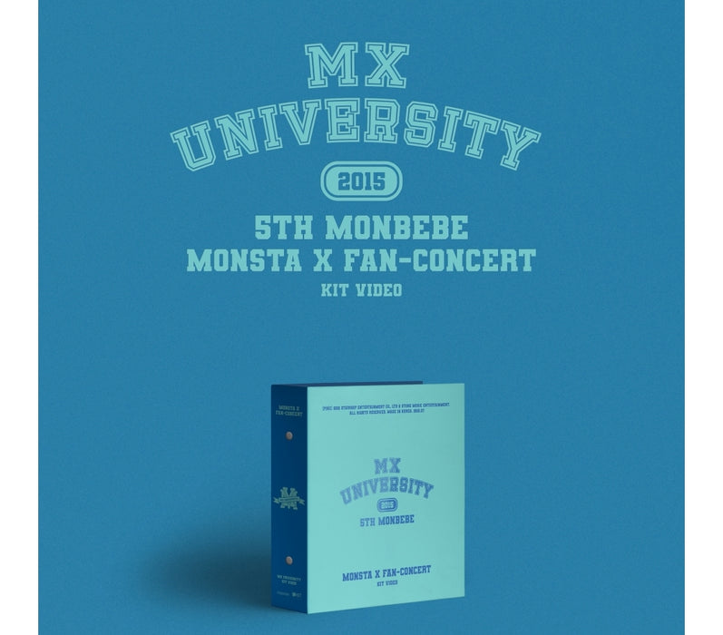 [Monsta X] -MONSTA X 2021 FAN-CONCERT MX UNIVERSITY KIT VID +BENEFIT OFFICIAL MD