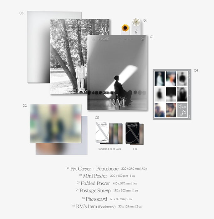 [BTS] - Special 8 Photo-Folio Me, Myself, and RM ‘Entirety’ Official MD