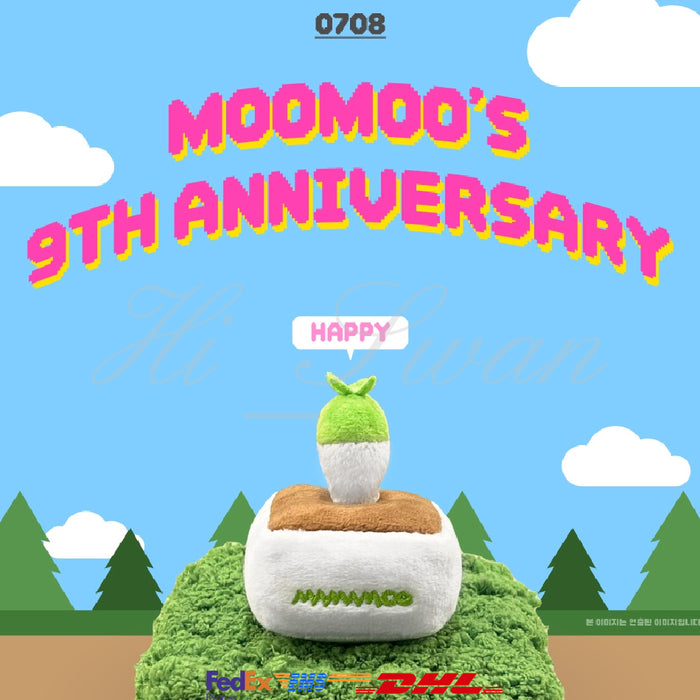 [MAMAMOO] MOOMOO'S 9th ANNIVERSARY - MINI MOOMOOBONG DOLL + SPECIAL GIFT