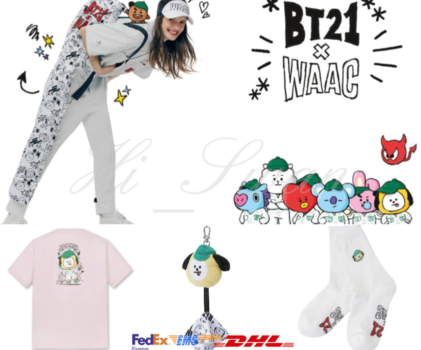 [BT21] - LINE FRIENDS BT21 Innocent CHIMMY X WAAC OFFICIAL MD