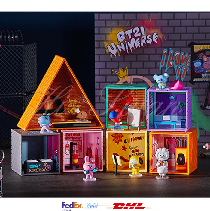 [BT21] 5th ANNIVERSARY BT21 Mini Dollhouse Figurine OFFICIAL MD