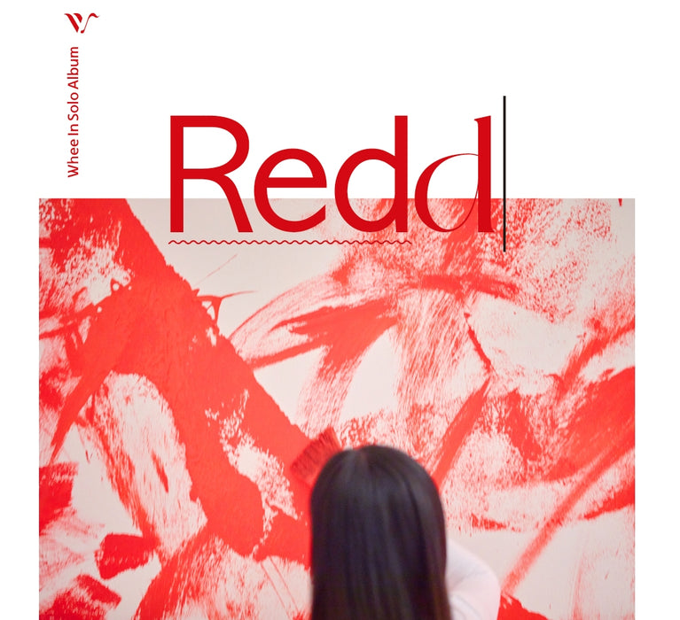 [MAMAMOO]-  WHEE IN 1st Mini Album Redd WITH PRE- ORDER GIFT OFFICIAL MD