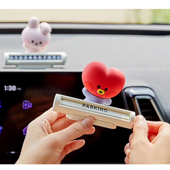 [BT21] - BT21 Minini CAR FIGURE NUMBER SIGN OFFICIAL MD