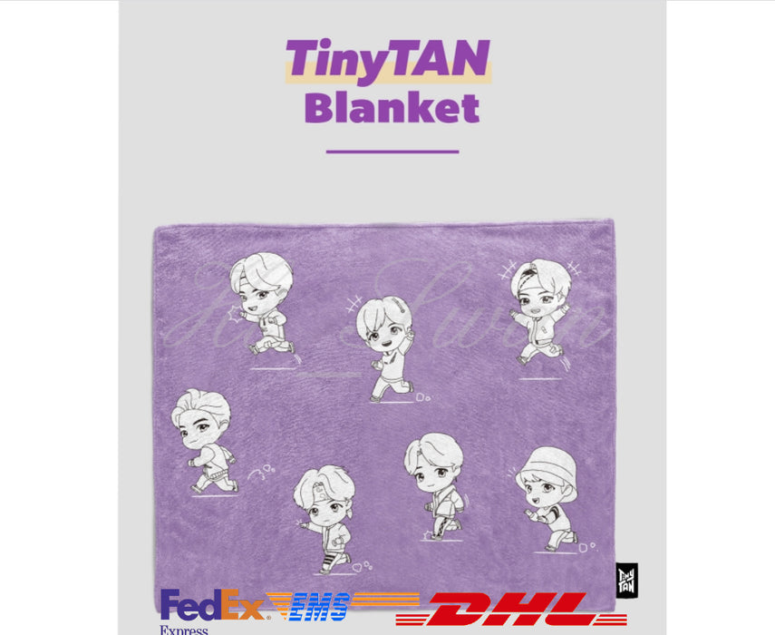 [BTS] - TIYP TinyTAN Cheers Blanket OFFICIAL MD
