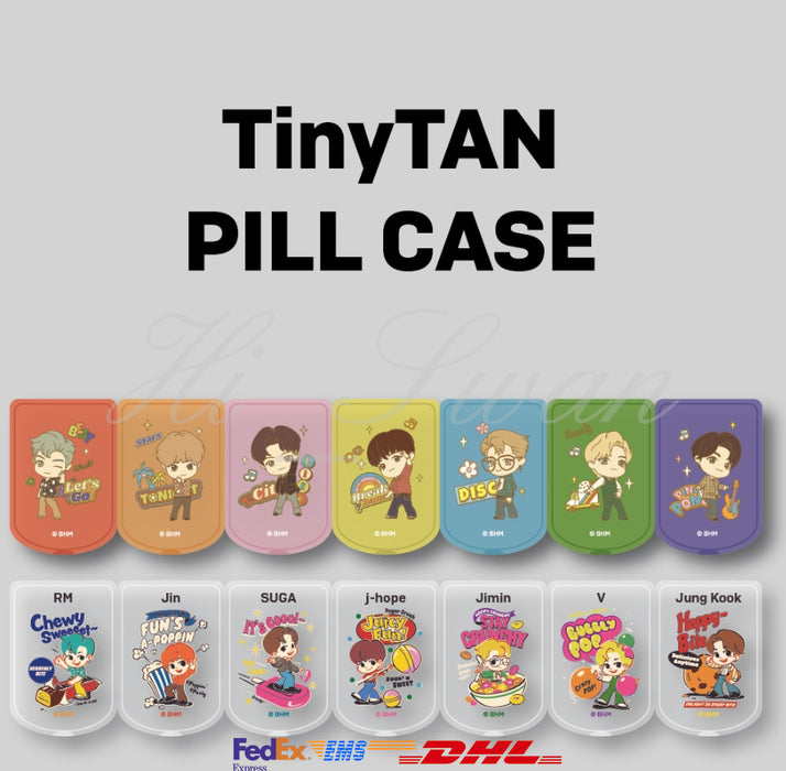 [BTS] - TinyTAN Daily Pill Case OFFICIAL MD