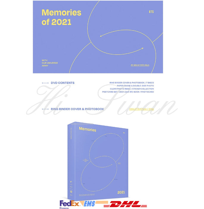 [BTS] - Memories of 2021 DVD Official MD