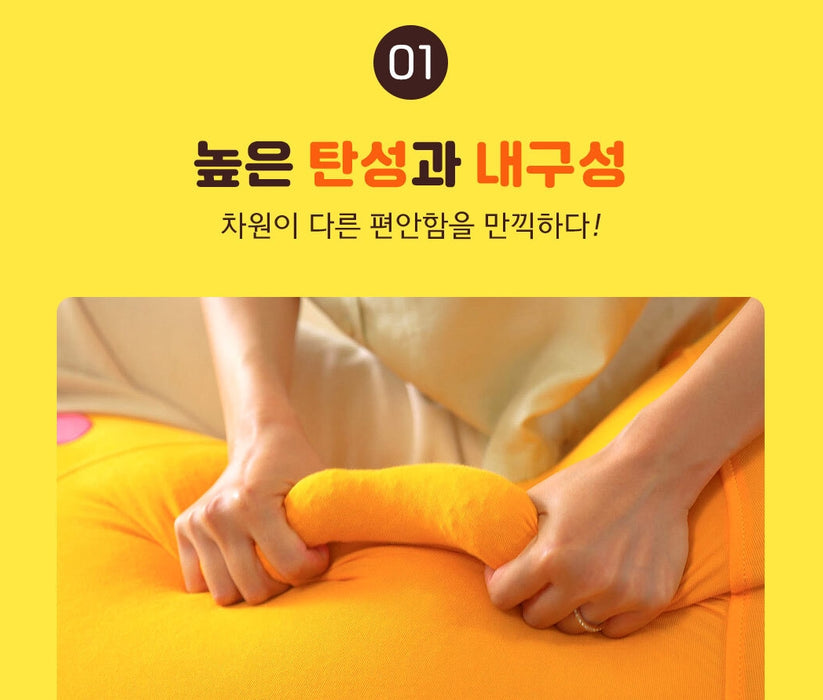 [KAKAO FRIENDS] - Yogibo Kakao Friends Edition Caterpillar Roll Midi OFFICIAL MD