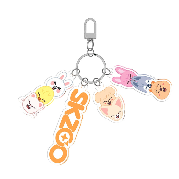 [STRAY KIDS] SKZOO NFC Theme Keyring OFFICIAL MD