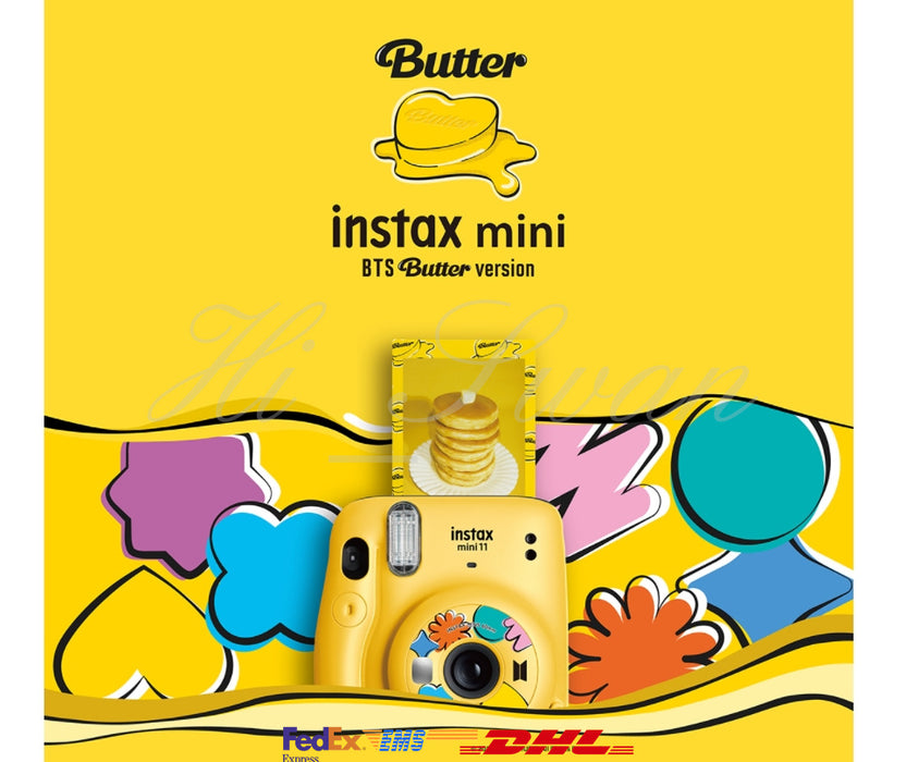 [BTS] - Instax Mini 11 BTS Butter version + Film Limited Edition OFFICIAL MD