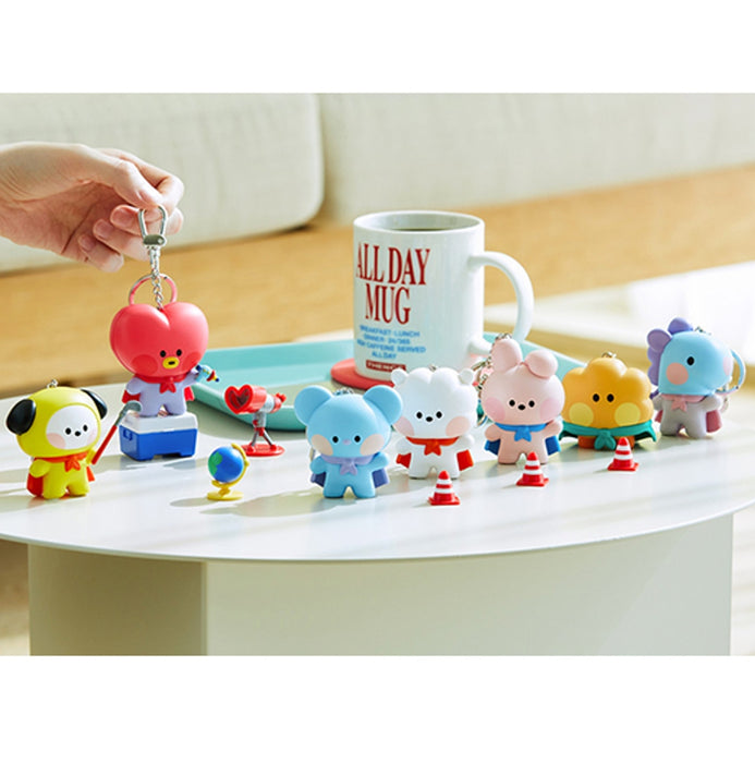 [BT21] Minini BODYGUARD SOUND FIGURE KEYRING OFFICIAL MD