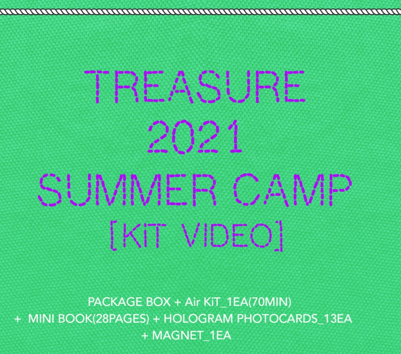 [TREASURE] - TREASURE 2021 SUMMER CAMP KiT VIDEO OFFICIAL MD