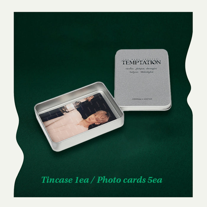 [TXT] 5th Mini Album 'THE NAME CHAPTER : TEMPTATION' Photo Card & Tin Case Set