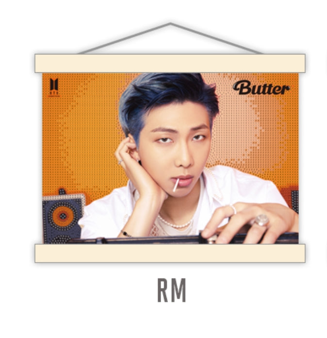 [BTS] - BTS BUTTER Cubic Painting Hanging Poster OFFICIAL MD