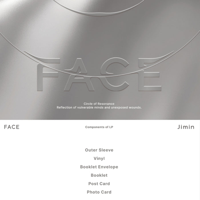 [BTS] Jimin ' FACE ' LP OFFICIAL MD